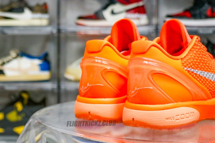Nike Kobe 6 Protro “Total Orange” 2025（A1）
