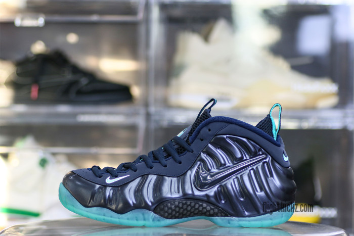 Nike Air Foamposite Pro (Obsidian/Aqua)（A1）