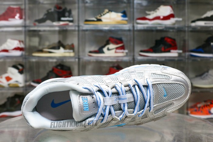 Nike P-6000 Metallic Platinum Pure Platinum Metallic Silver University Blue