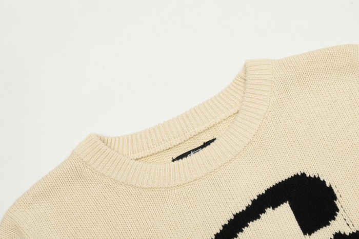 Stussy Hairy Plaid Cardigan Sweater