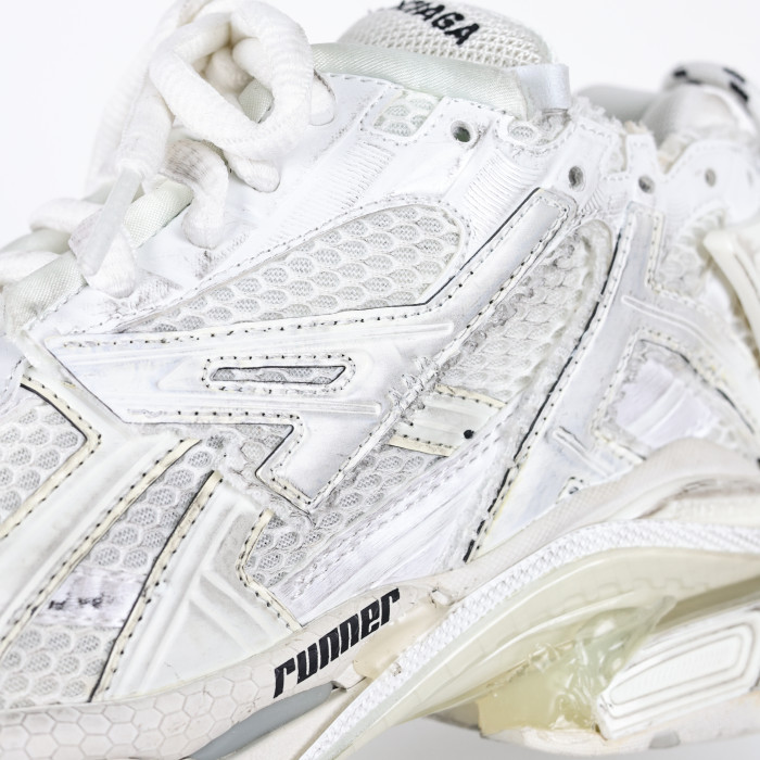 Balenciag* Runner Sneaker White
