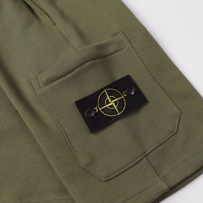 Stone Island Mid-Length Sports Shorts