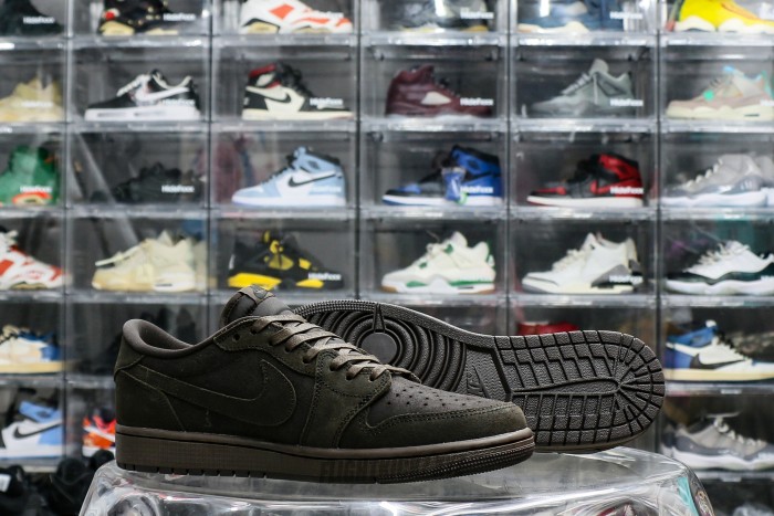 Travis Scott x Air Jordan 1 Low OG “Velvet Brown” GS（A1）