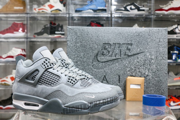 Nigel Sylvester X Jordan 4 Retro Brick By Brick Grey 2026 (A1 Batch)