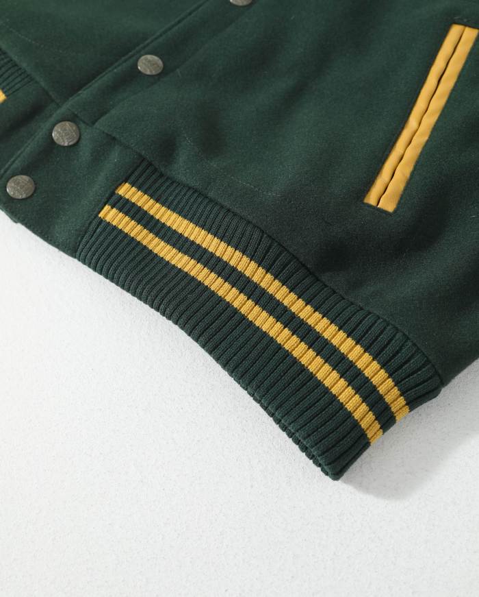 R@lph Lauren Unisex Embroidered Baseball Jacket