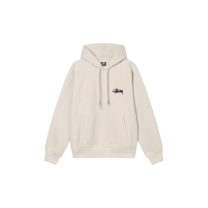 Stu$$y OLD PHONE TEE pigment dyed graphic print hoodie with vintage phone design