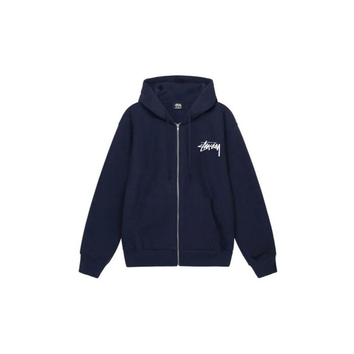 Stussy Daydream Graffiti Print  Zipper  Hoodie
