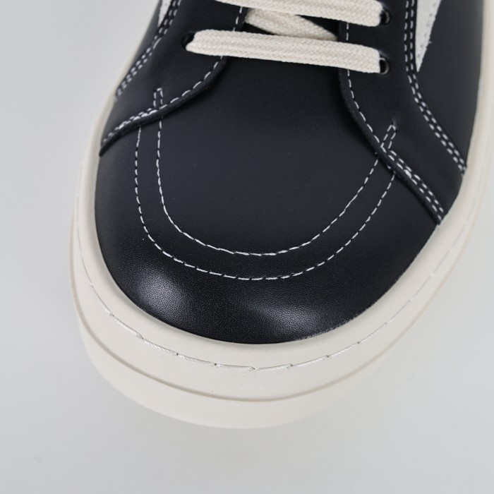 R!ck Owens Luxor Vintage Lows ‘Black Milk’