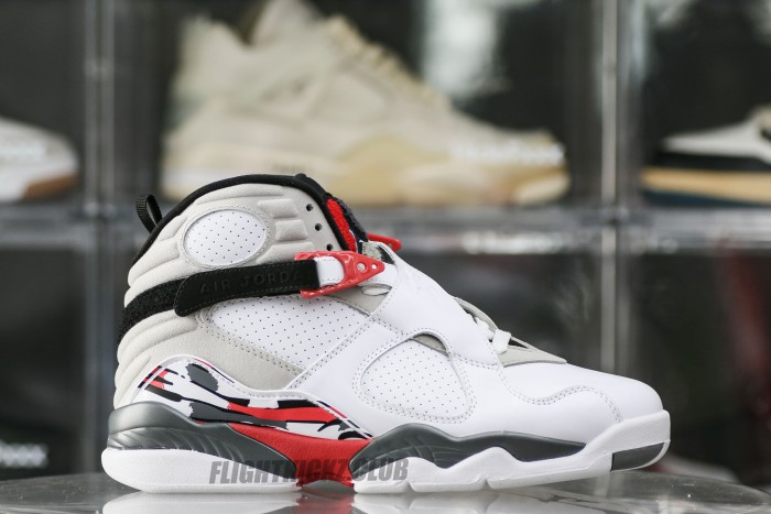 Jordan 8 Retro White True Red (2025)