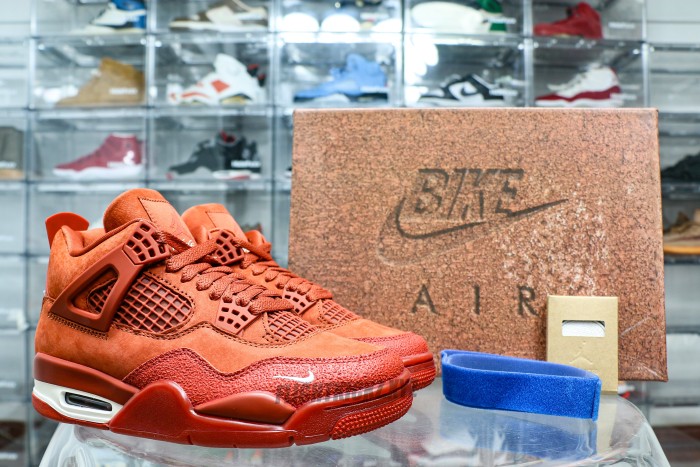 Nigel Sylvester X Jordan 4 Retro OG SP Brick By Brick GS（A1）