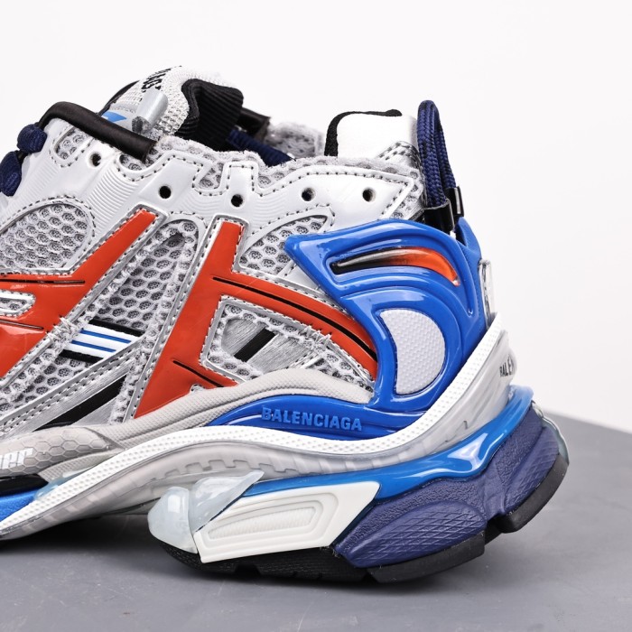 Balenciag* Runner Sneaker 'Grey Red Blue'