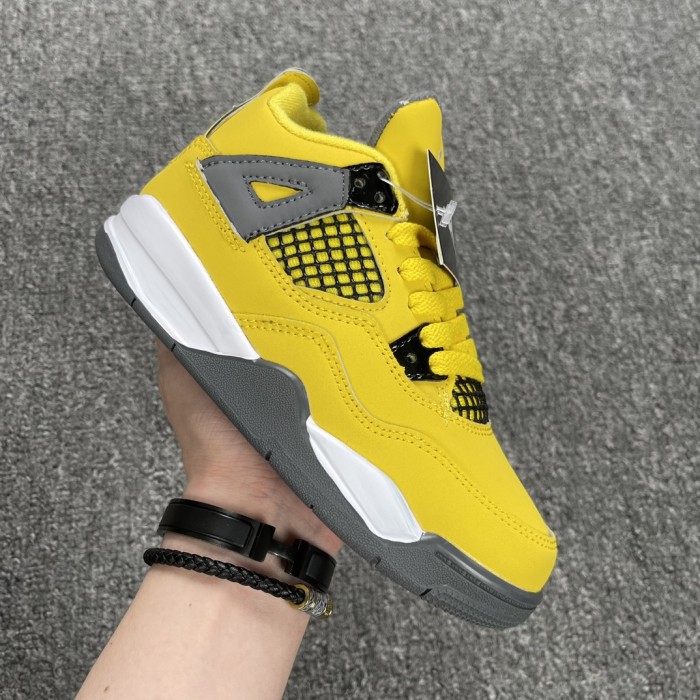 Air Jordan 4 Retro 'Lightning' 2021 Kid