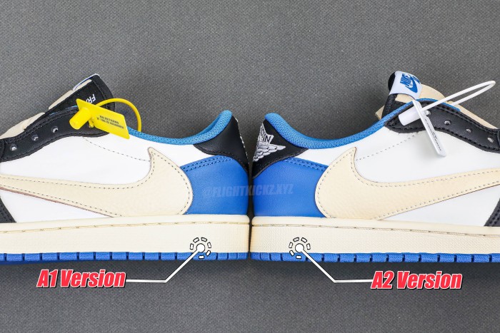 Fragment x Travis Scott x Air Jordan 1 Low（A2 Batch)