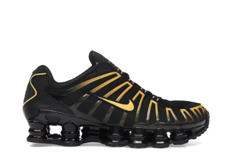 Nike Shox TL Black University Gold