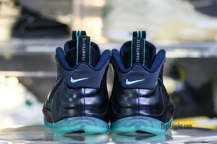 Nike Air Foamposite Pro (Obsidian/Aqua)（A1）