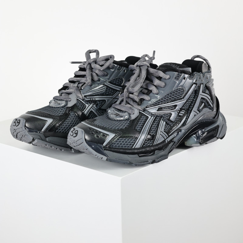 Balenciag* Runner Sneaker 'Worn-Out - Dark Grey'