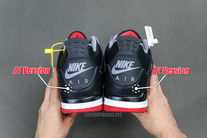 Air Jordan 4 Retro Bred Reimagined (A2 Batch)