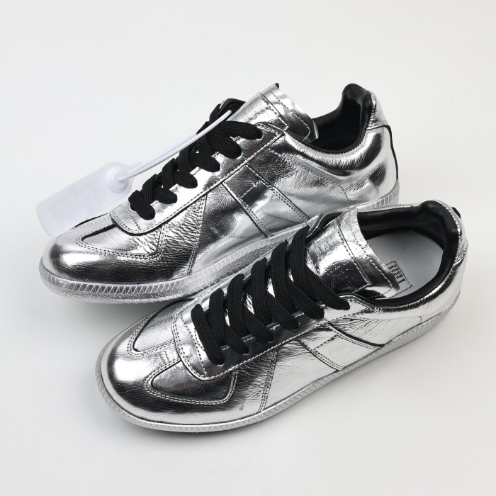 M@ison M@rgiela Replica Low  Silver Tone