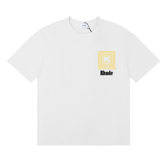 RHUDE Geometric Print T-Shirt