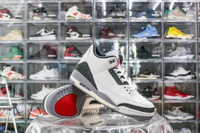 Jordan 3 Retro Cement Grey 2024 (A1 Batch)