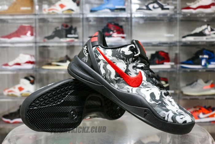 Nike Kobe 8 Protro Black Red Year Horse(A1）