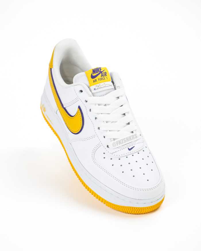 Nike Air Force 1 Low Retro QS Kobe Bryant Lakers Home（A1）