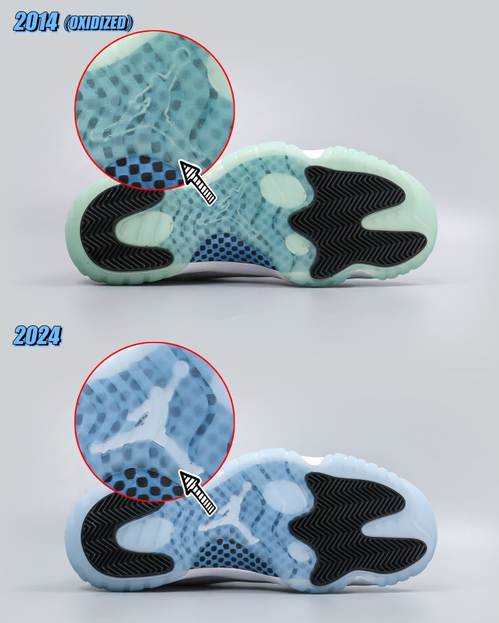 Air Jordan 11 Retro  Legend Blue  2024（A1）