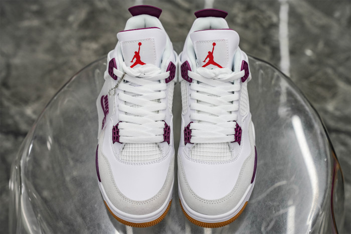 Air Jordan 4 Retro SP X Nike SB Bordeaux Red