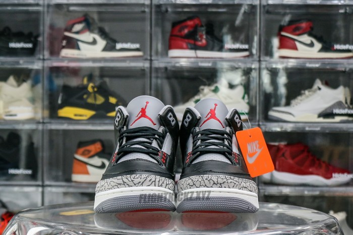 Air Jordan 3 Retro Black Cement Reimagined 2024（A1）