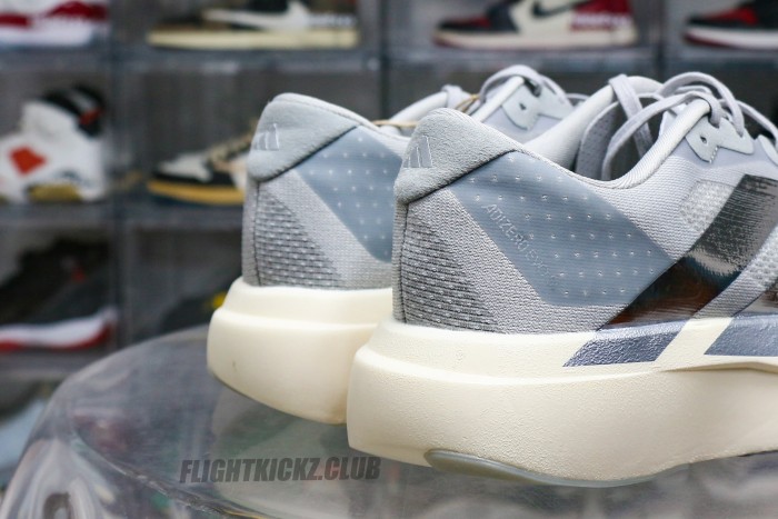 Adidas Adizero Evo SLMetallic Stripes Grey Silver