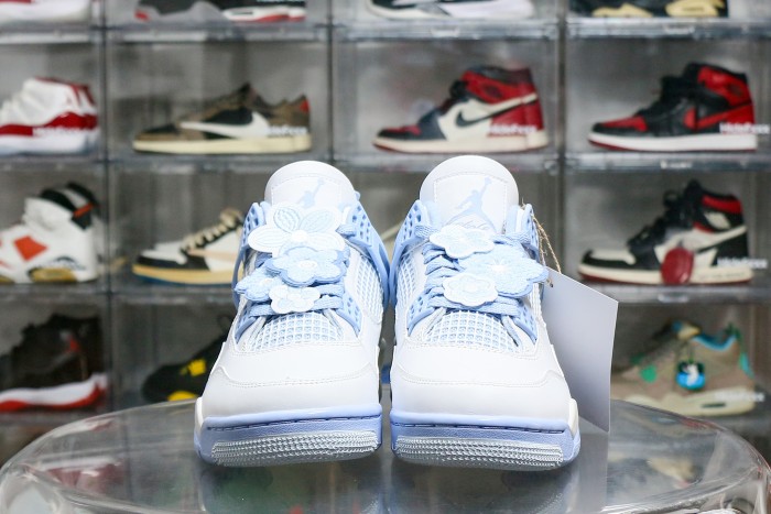 Air Jordan 4 “Forget Me Not / Aluminum”  WMNs（A1）