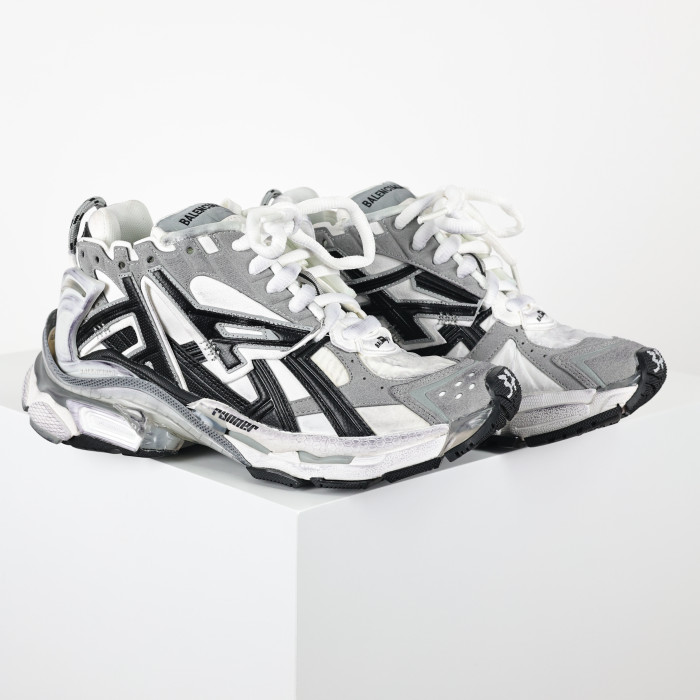 Balenciag* Runner Sneaker 'Grey White Black'
