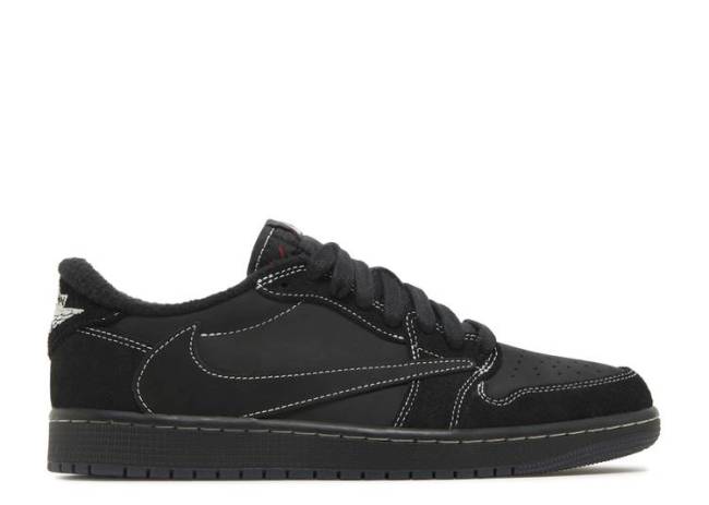 US Warehouse:Travis Scott x Nike Air Jordan 1 Low OG “Black/Phantom”（A1）