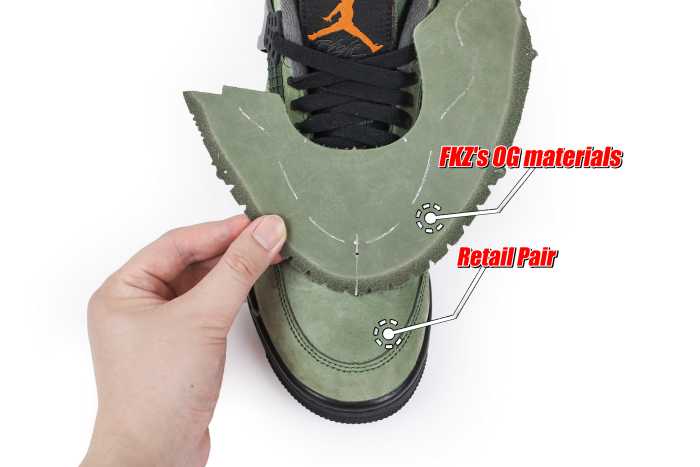 US Warehouse: Jordan 4 Retro OG SP Undefeated 2025 (A1 )