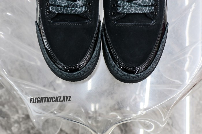 Air Jordan 3 Black Cat 2025 (A1 Batch)