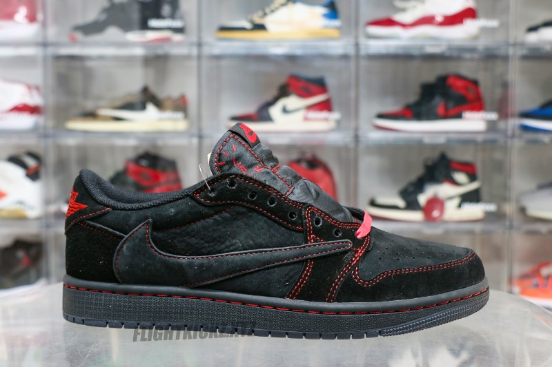 Travis Scott x Air Jordan 1 Low Black Phantom Concept