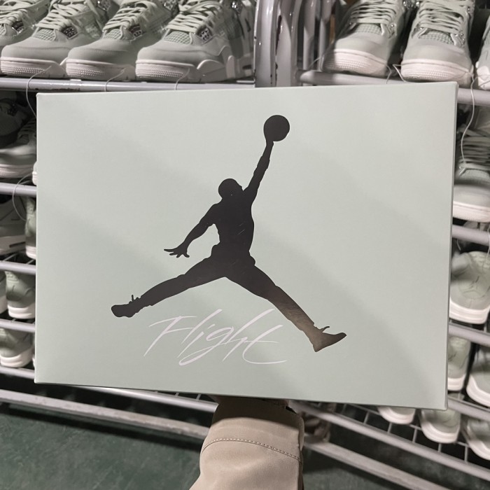 Jordan 4 Retro Seafoam Sail （A1）