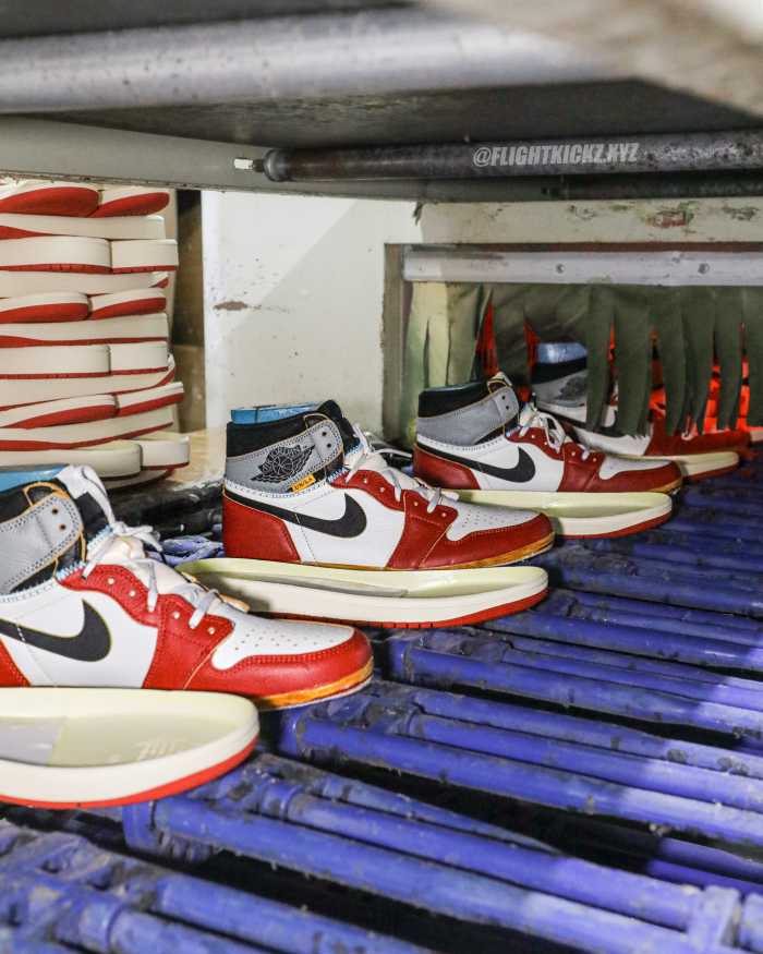 US Warehouse: Jordan 1 Retro High OG SP Union LA Chicago Shadow  2025 ( A1)