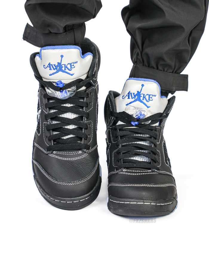 Awake NY x Air Jordan 5  Racer Black  2025 （A1）