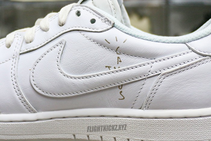 Travis Scott x Air  Jordan 1 Retro Low OG SP Michael Rubin White Party (Friends and Family) GS