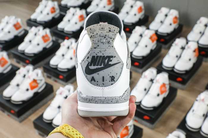 US Warehouse:Air Jordan 4 Retro OG 'White Cement' 2025 ( A1)