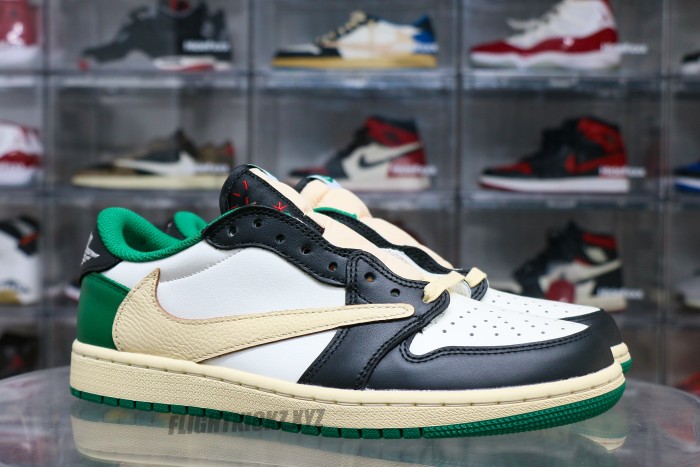 Travis Scott x Air Jordan 1 Low Pine Green Concept