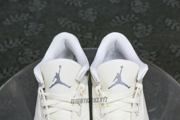 Air Jordan 3 Retro Sail Cement Grey 2025 WMNs（A1）