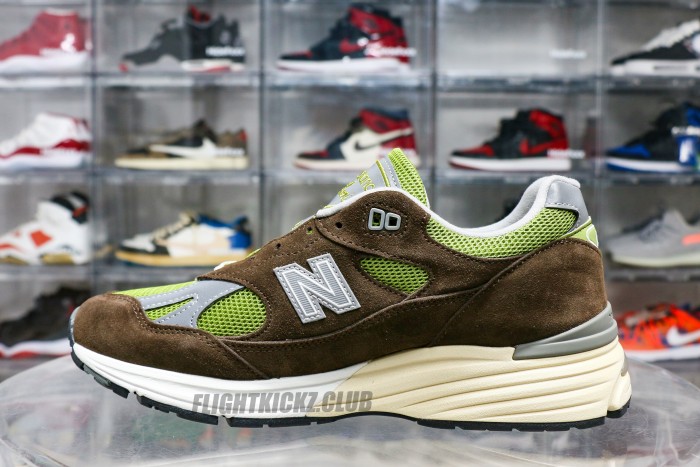 New Balance 991v2 MiUK Daniëlle Cathari x Kith Reverse Matcha