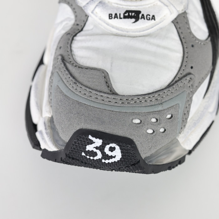 Balenciag* Runner Sneaker 'Worn-Out - Grey White Black'