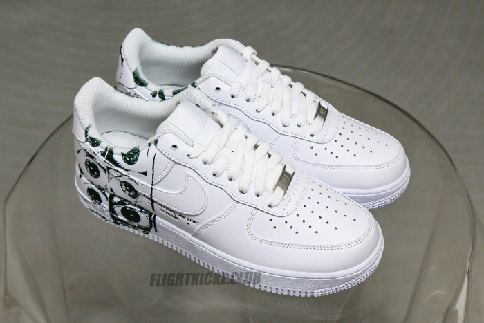 Suprem3 X Comme Des Garcons SHIRT X Air Force 1 Low Eyes