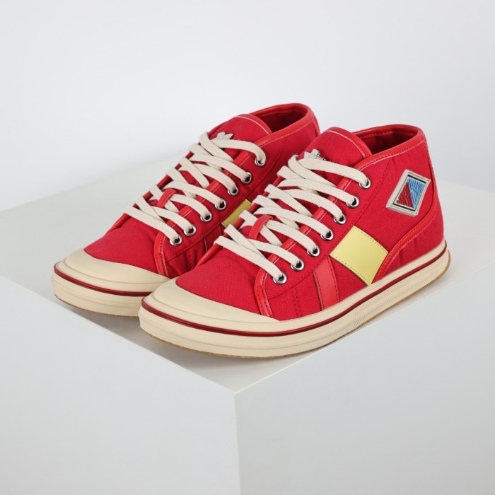 Botteg@ Venet@ Elliott Red Sporty Sneaker High