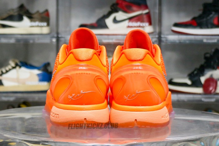 Nike Kobe 6 Protro “Total Orange” 2025（A1）