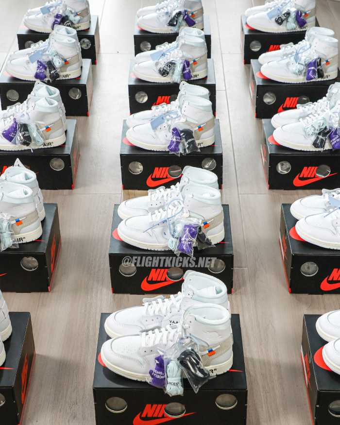 US Warehouse : Off White Virgil Abloh Archive x Air Jordan 1 “Alaska”  2026 (A1)