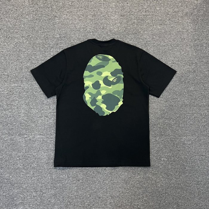 BAPE Green Color Camo By Bathing Tee